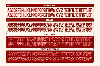 Light Sport DEMO font