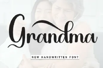 Grandma Script font