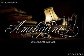 Anehgane font