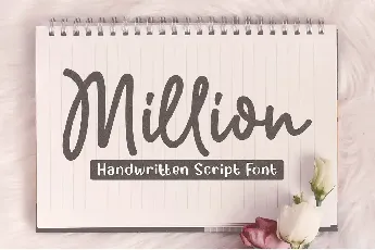 Million font