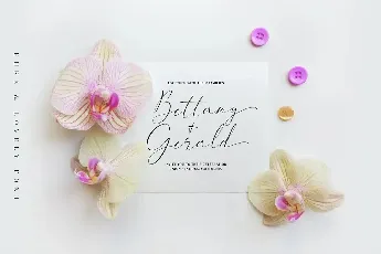 Pure & Lovely font