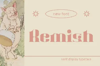 Remish Serif font