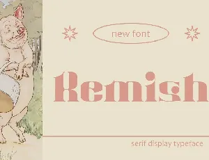 Remish Serif font