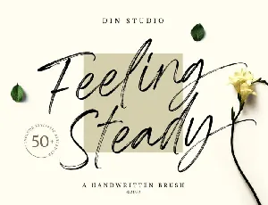 Feeling Steady font