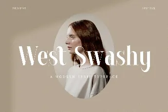 West Swashy Free Trial font