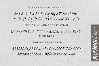 mocimoci font