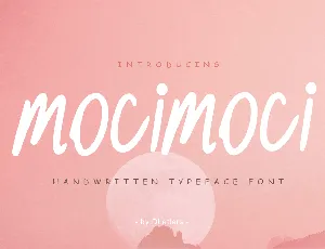 mocimoci font