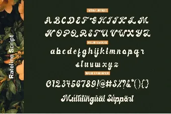 Rateline font