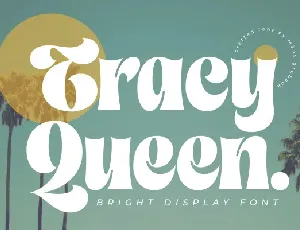 Tracy Queen font