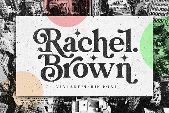 Rachel Brown font