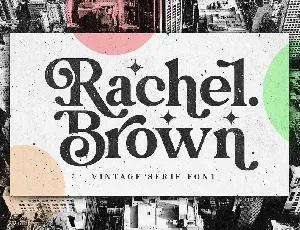 Rachel Brown font
