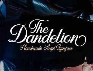 Dandelion Script font