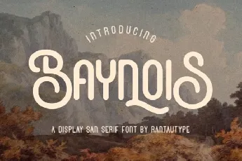 Baynois font