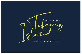 Tefang Island font