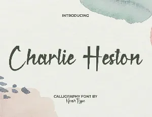 Charlie Heston Demo font