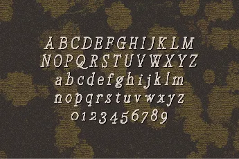 Wildflowers font