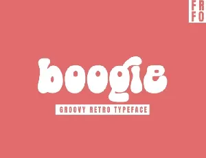 Boogie font