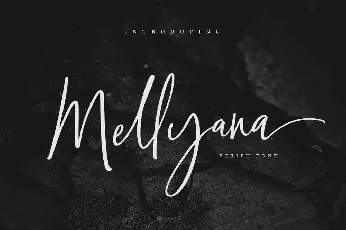 Mellyana Script font