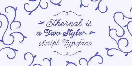 Ethernal Script font