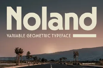 Noland font