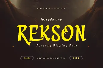 REKSON Trial font