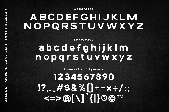 Balmont font