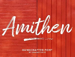 Amithen font