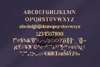 Zasline font