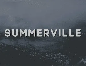 Summerville font