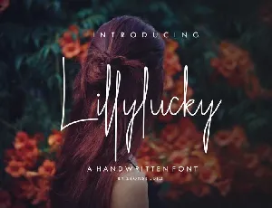 Lillylucky font