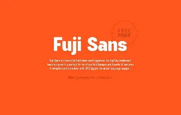 Fuji Sans Family font