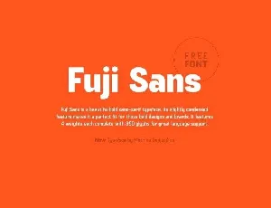 Fuji Sans Family font