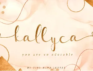 Kallyca font