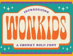 Wonkids font