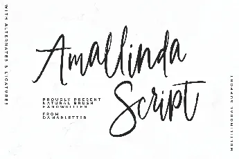 Amallinda Script font