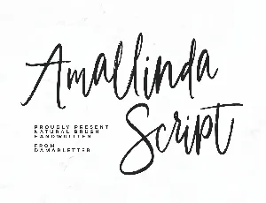 Amallinda Script font