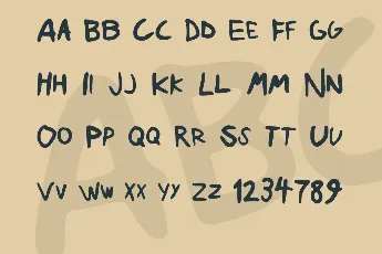 Angry Birds Postcard font