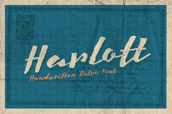 Harlott Free font