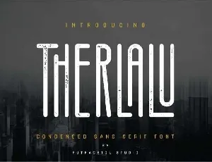 Therlalu Typeface Free font