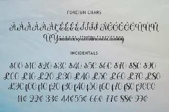 Aellena font