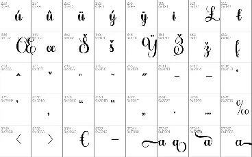 Aellena font