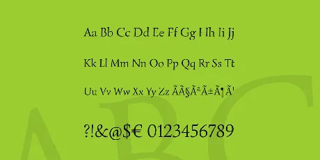 Simonetta font