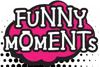 Funny Moments Display font