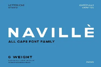 NavillÃ¨ Sans Family font