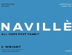 NavillÃ¨ Sans Family font