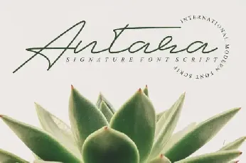 Antara Handwritten font