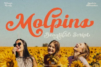 Molpins DEMO font