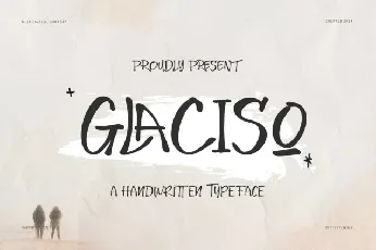 Glaciso font