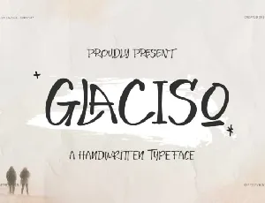 Glaciso font