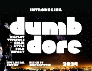 Dumbdore font